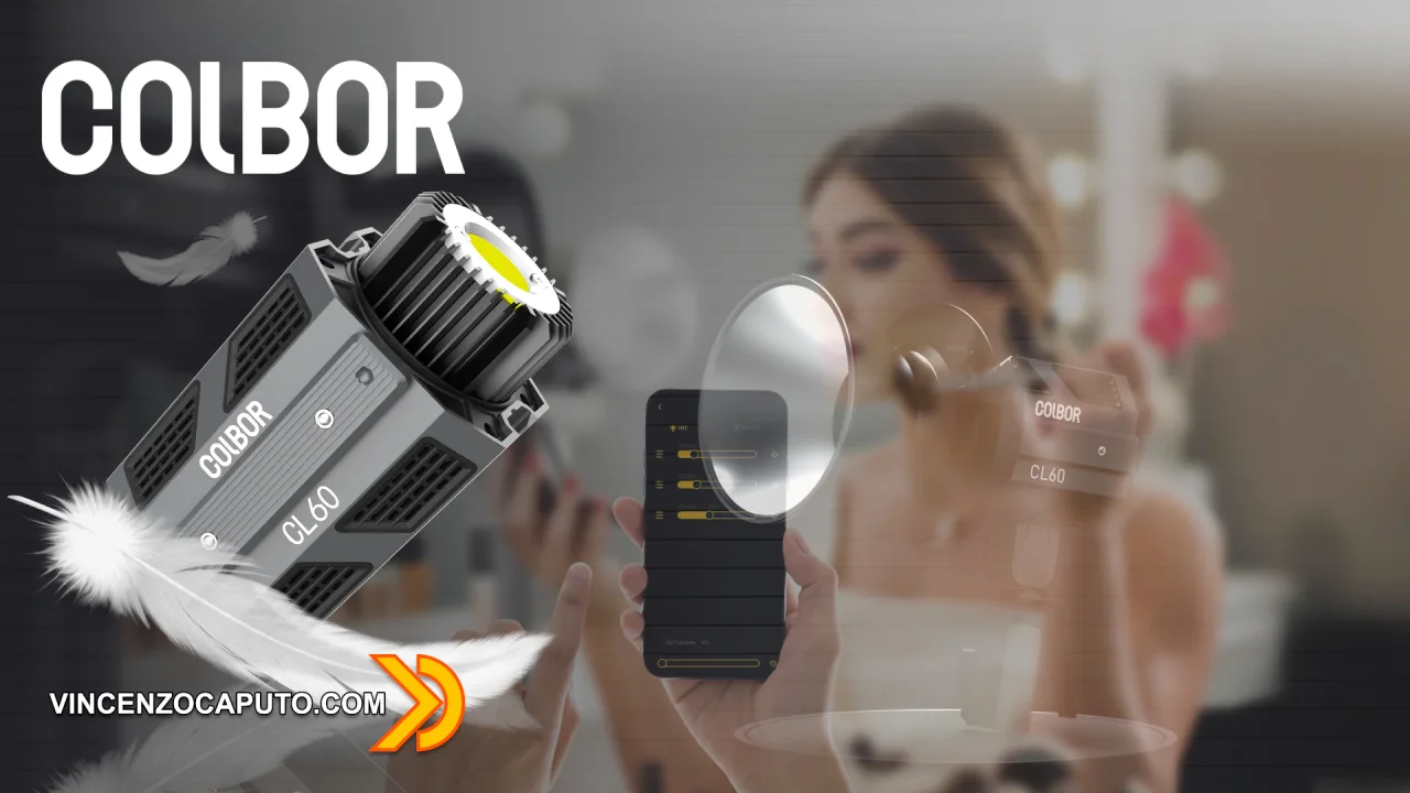 Colbor CL60 - illuminazione da veri Video-Maker!