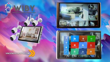 Mai visto prima! NVR con Display integrato by WIBY