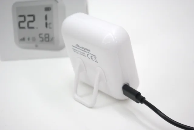 Shelly Plus H&T dettaglio alimentazione esterna USB Type C