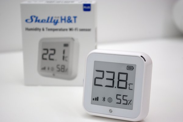 Shelly, Shelly Plus H&T - Display e-ink e bluetooth le principali novità!