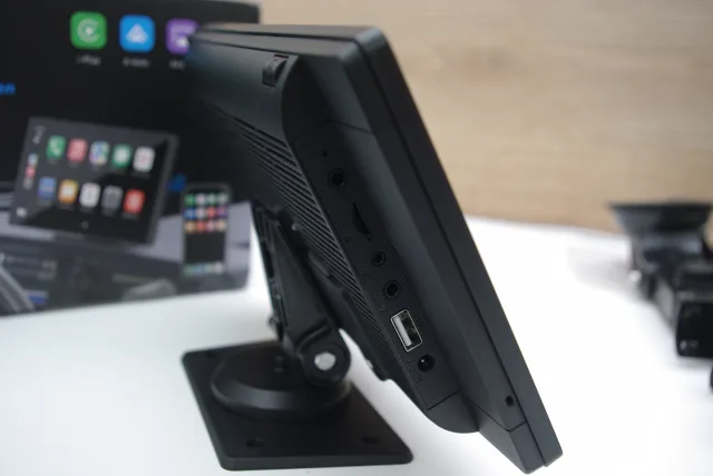 Carpuride vista laterale connettori