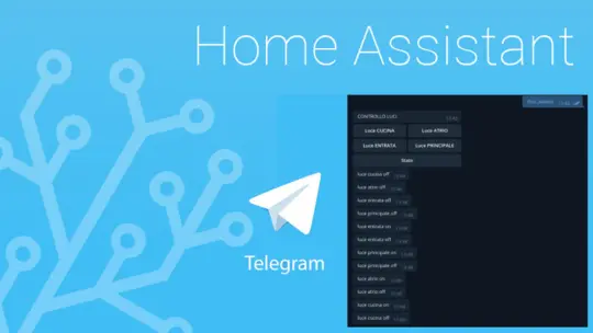 Casa domotica con Telegram e Home Assistant