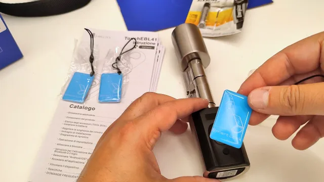 WE.LOCK touch 41 apertura tramite tag RFID