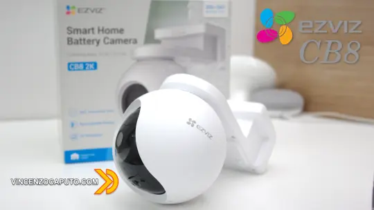 Ezviz CB8 - 210 giorni di autonomia senza alimentazione!