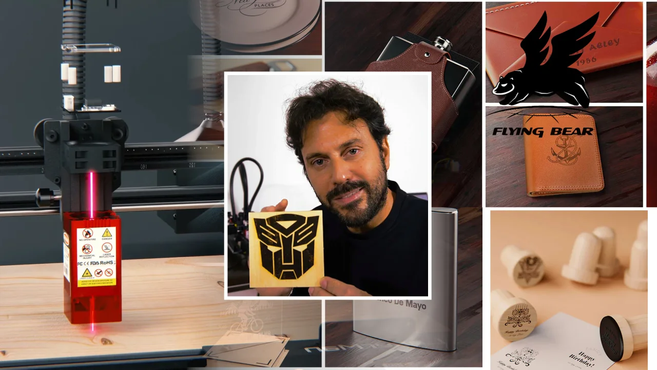 Incisore Laser Flying Bear - il punto di partenza per i creativi