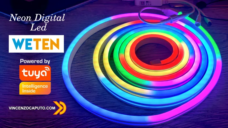 Neon strip led digitali from Weten Store