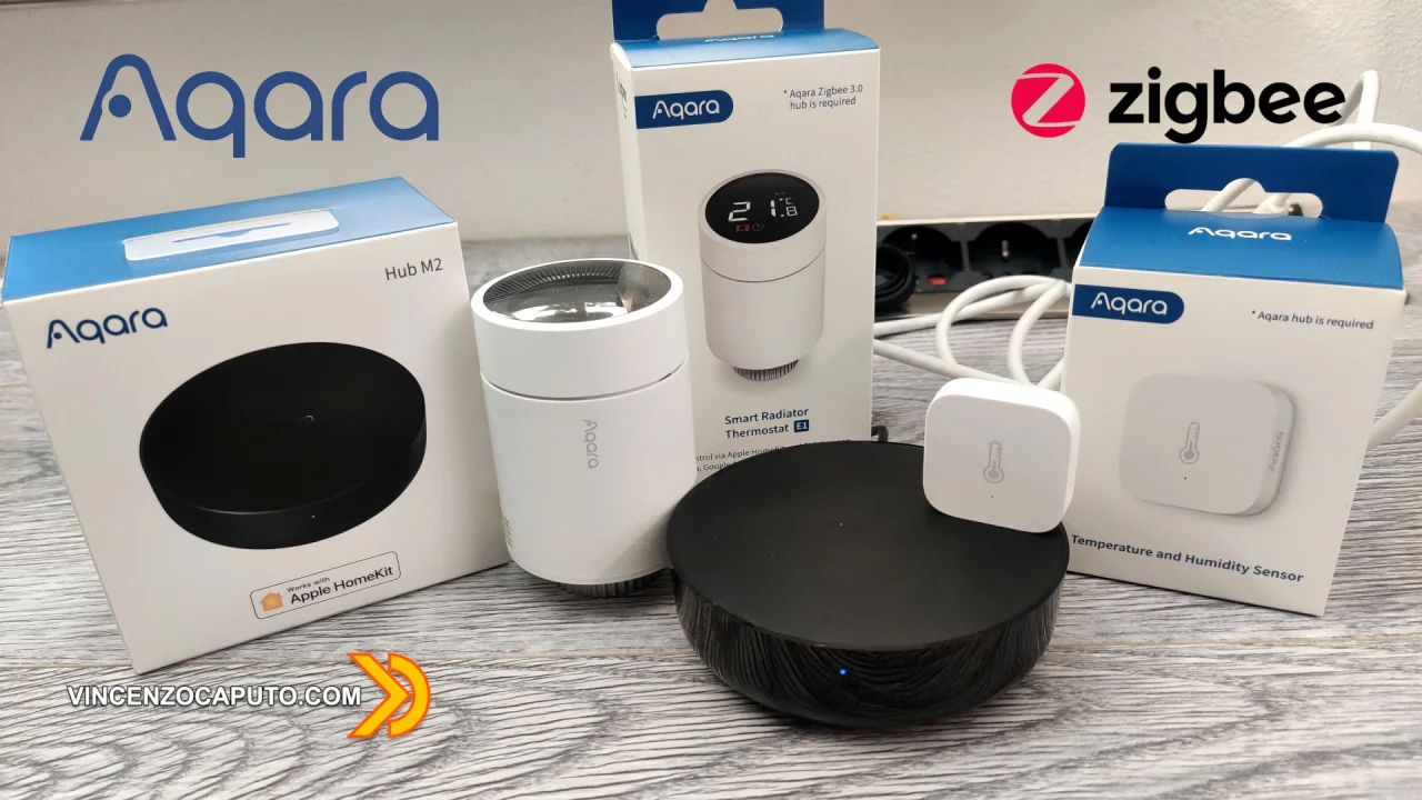 Inverno a risparmio energetico con Aqara Sensor H&T, Termovalvola e Hub ZigBee
