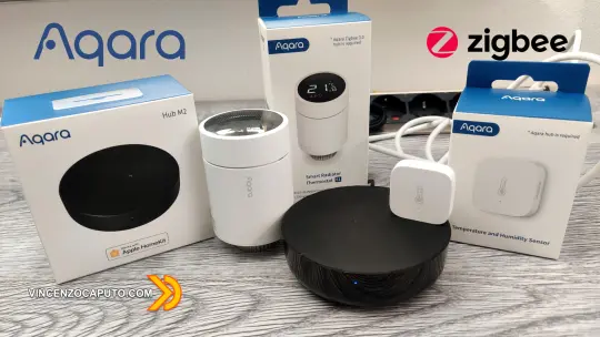 Inverno a risparmio energetico con Aqara Sensor H&T, Termovalvola e Hub ZigBee