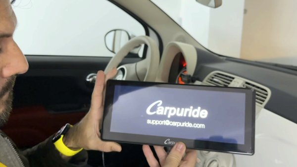 Carpuride 7 Wireless Carplay e Android Auto per navigatore Moto Screen  Monitor