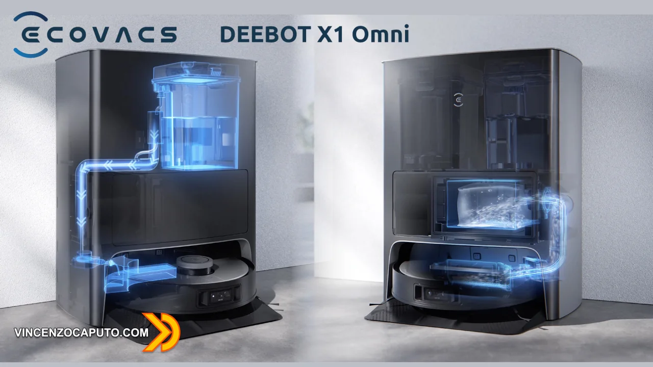 ECOVACS DEEBOT X1 Omni... mia madre non lo deve sapere!