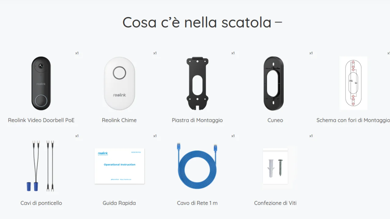 Reolink Video Doorbell - chi suona alla porta?