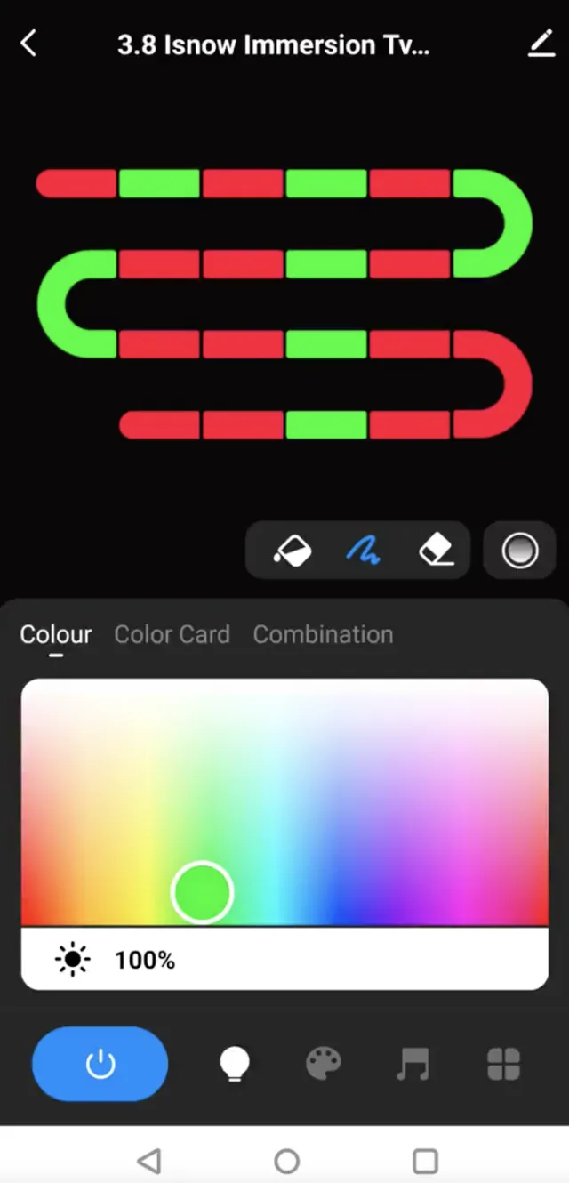 cambio colore manuale