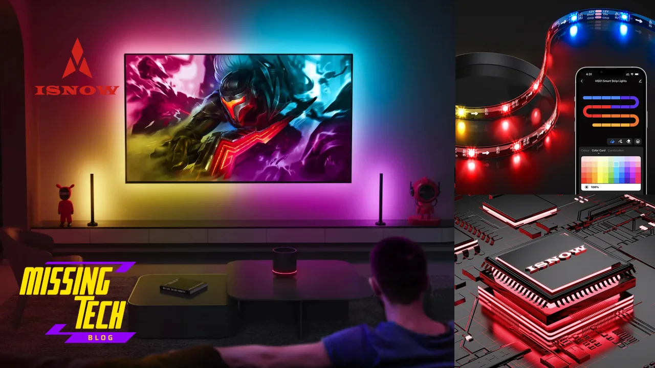 ISNOW Immersion TV backlight - Ambilight per tutti!