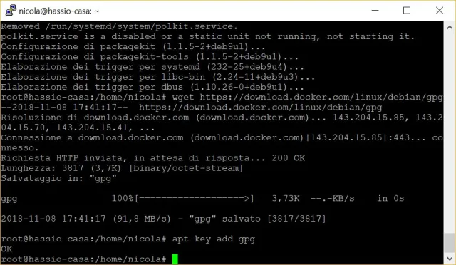 Come installare HASSIO su un PC con Debian