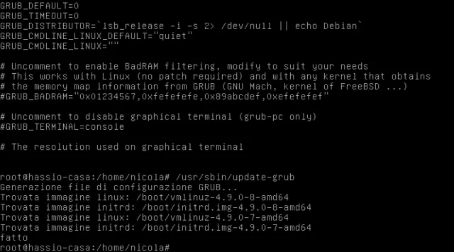 Come installare HASSIO su un PC con Debian