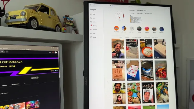 KTC H27T22 posizione verticale