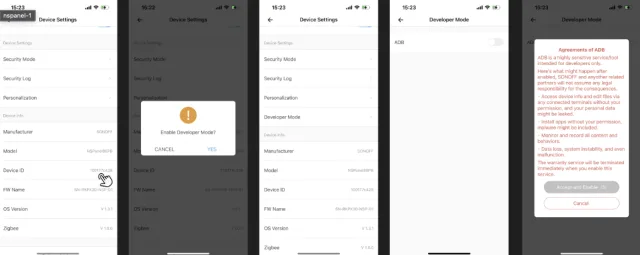 abilitare modalità sviluppatore