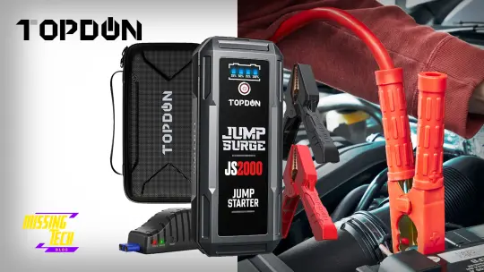 Topdon Jumpsurge 2000 - Avviatore di emergenza per auto tuttofare!
