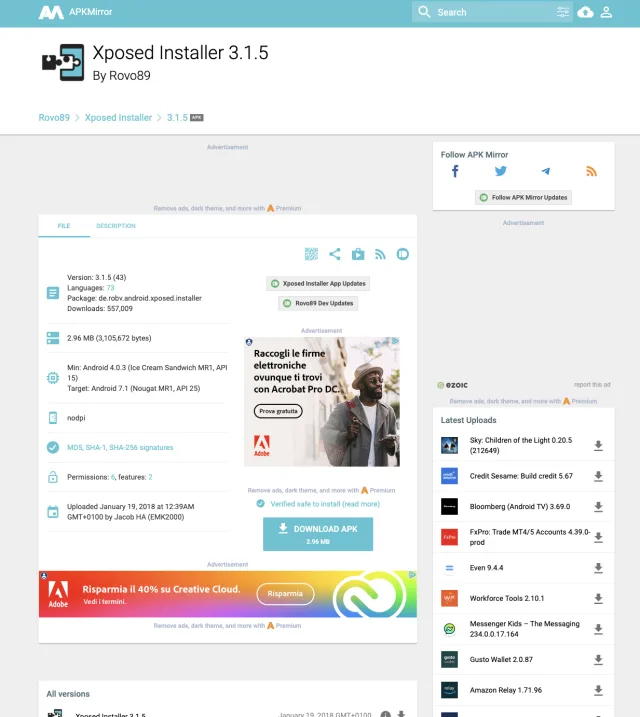 xposed installer