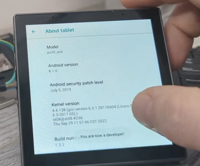 activate developer mode