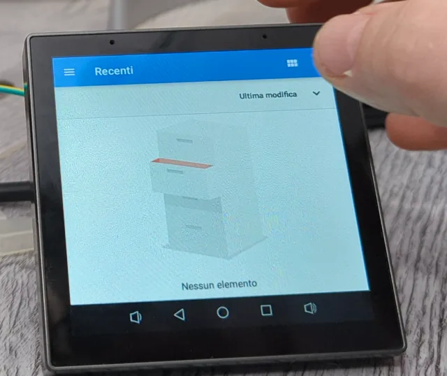 di nuovo menù ad hamburger