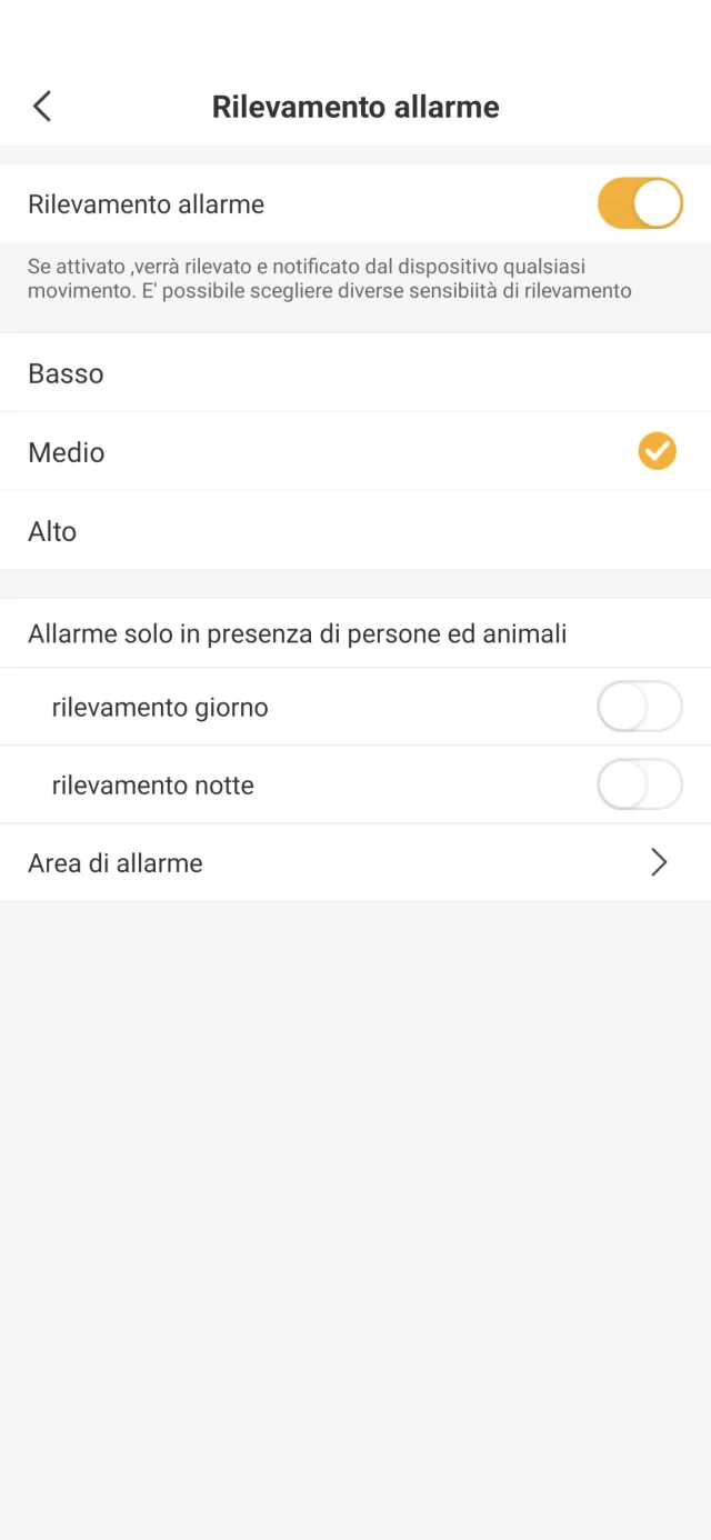 schermata 3 app
