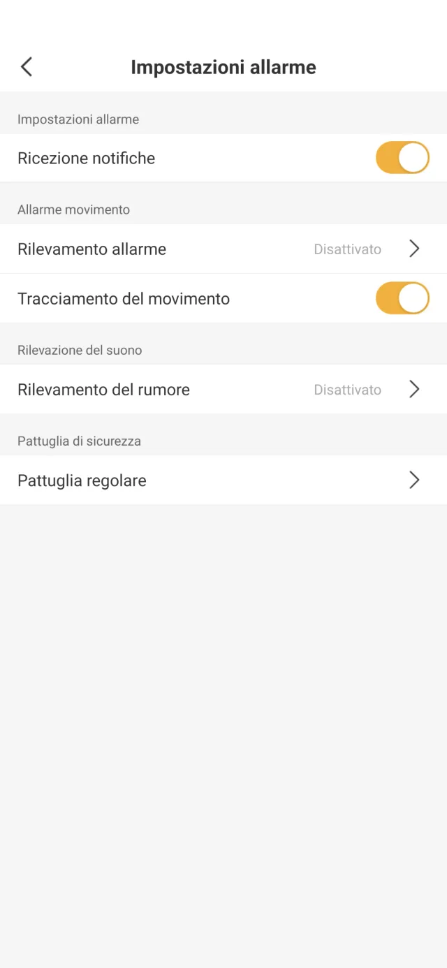 schermata 4 app
