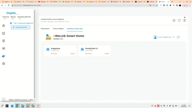 Sonoff iHost integrazione ewlink