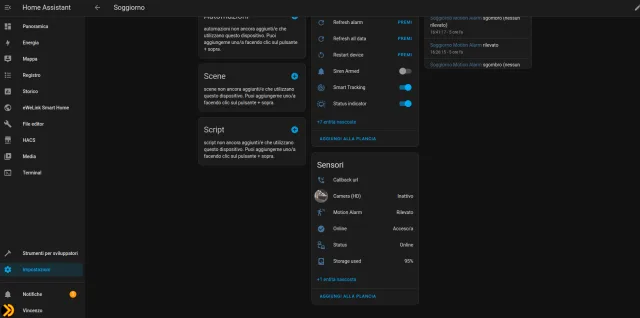 Integriamo le telecamere IMOU in Home Assistant
