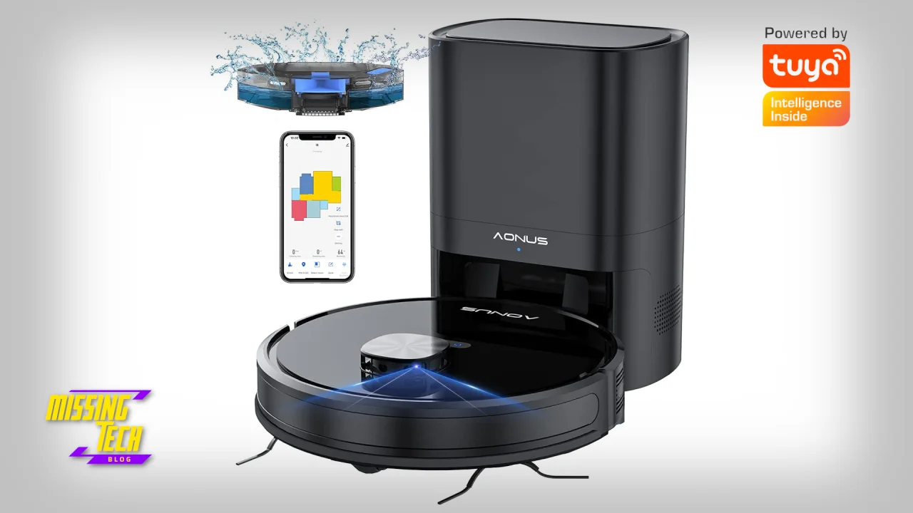 Aonus i8 robot aspirapolvere Tuya Smart con auto svuotamento