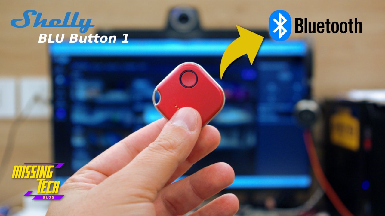 Shelly, Shelly Blu Button1 - Shelly si apre al mondo Bluetooth!