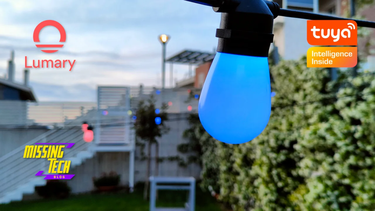 Lumary Catena Luminosa Smart IP65, 30 metri e 30 lampadine!