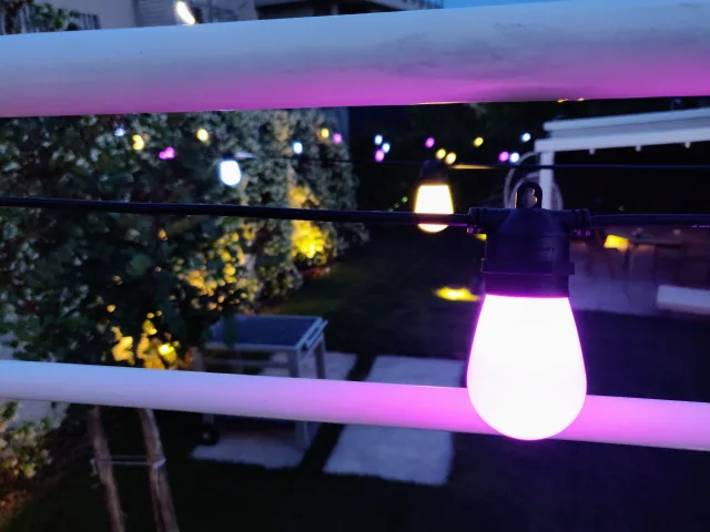 Lumary 30m Catena Luminosa LED Intelligente da Esterno con Telecomando