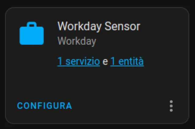 Workday sensor