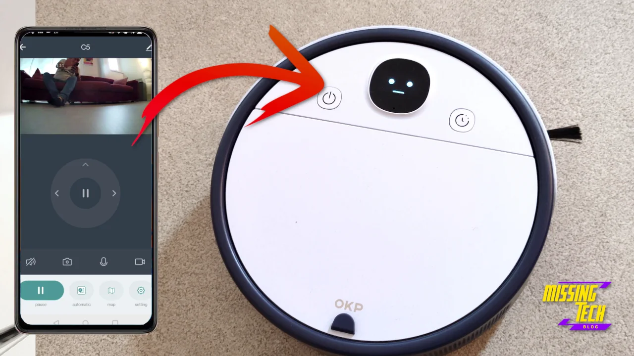 Videosorveglianza su ruote! OKP C5 il robot aspirapolvere che puoi video-chiamare