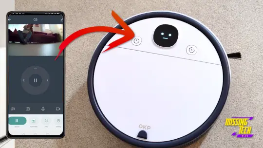 monitoraggio video su ruote! OKP C5 il robot aspirapolvere che puoi video-chiamare