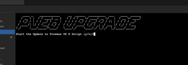 Aggiorniamo Proxmox dalla versione 7.4 alla 8 senza fare danni