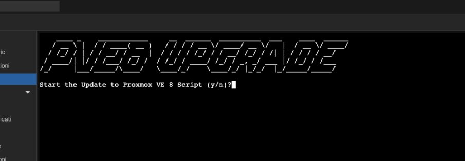 Aggiorniamo Proxmox dalla versione 7.4 alla 8 senza fare danni