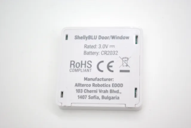 shelly blu door window vista posteriore
