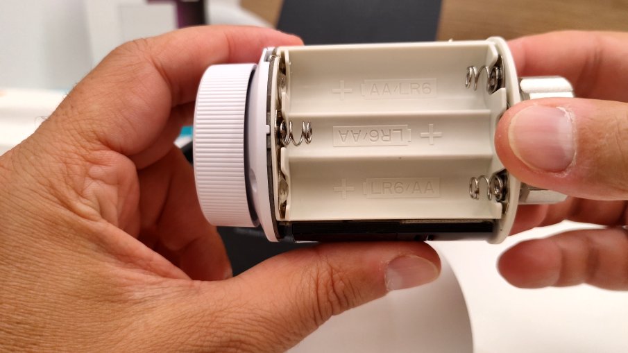 Sonoff TRV vano batterie