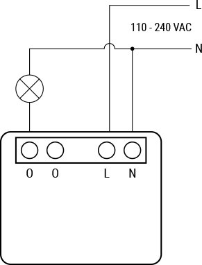 Shelly Plus PM Mini diagramma dei cablaggi