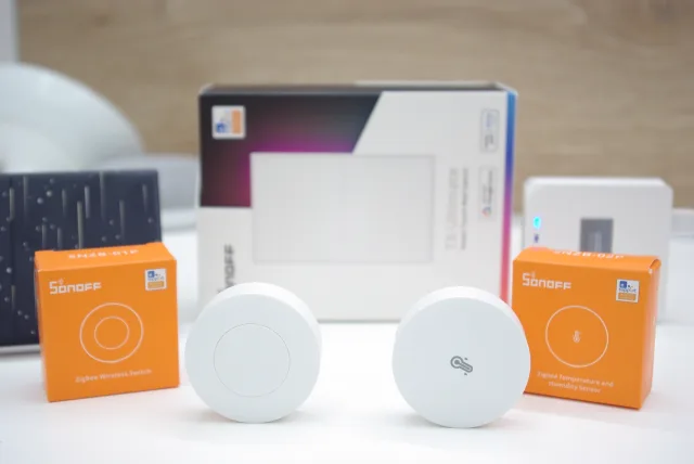 Sonoff SNZB-01P e Sonoff SNZB-02P