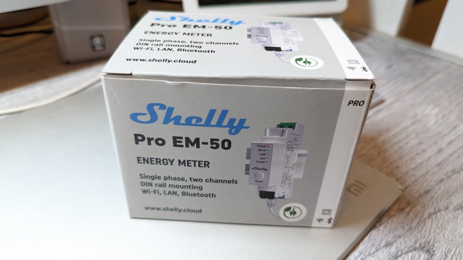 Shelly PRO EM-50 confezione