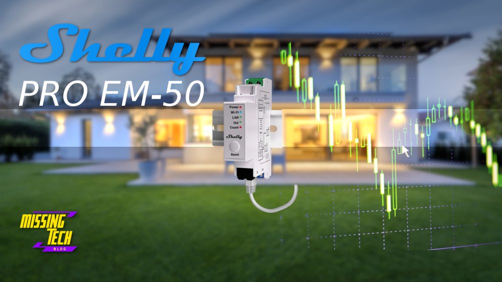 Shelly 3EM misuratore consumi produzione fotovoltaica WiFi domotica
