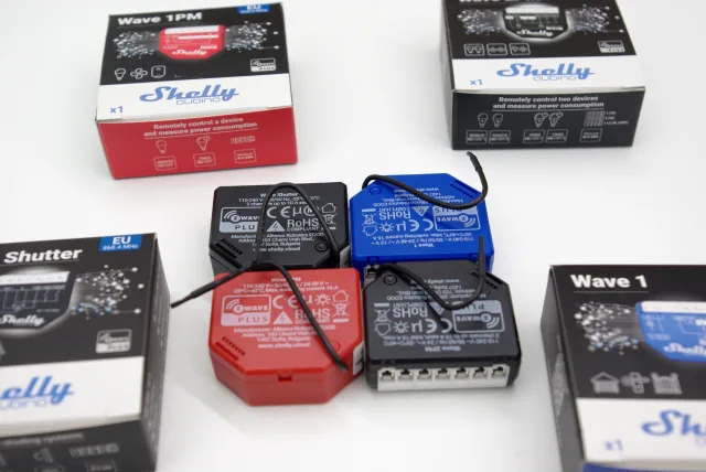 Shelly Qubino Wave dettaglio antennza Z-Wave