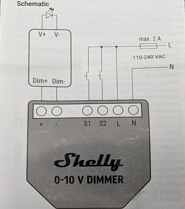 Schema di collegamento dei pulsanti