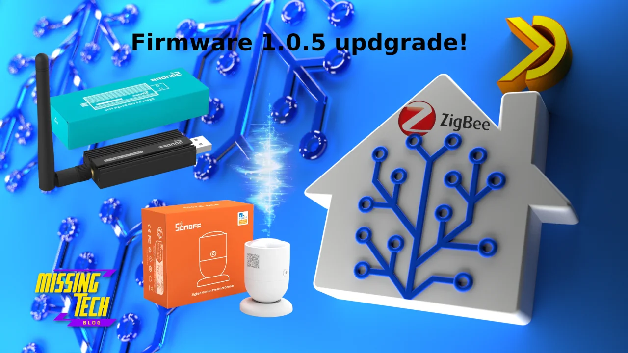 Aggiornamento Firmware Sonoff SNZB-06P direttamente da ZHA e settaggio sensibilità