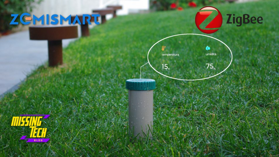 Mai più sprechi d'acqua con il Sensore di umidità terreno ZigBee di Zemismart!