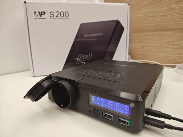 Allpowers S200 ricarica combinata