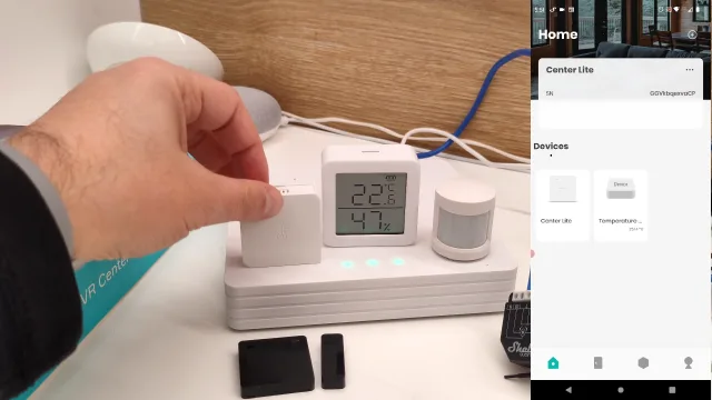 EVVR Center Lite test con diversi dispositivi